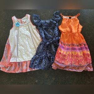 Little girl's sz 6 summer dress bundle